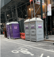 Porta potties and mobile restrooms in Manhattan, NY