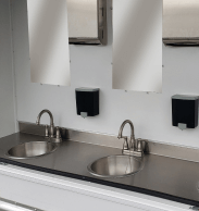 Sinks in porta potty trailer in NY and NJ