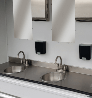 Sinks in porta potty trailer in NY and NJ Sinks in porta potty trailer in NY and NJ