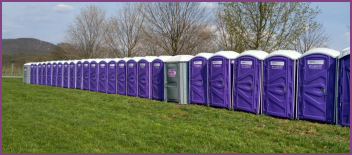 Portable bathroom rental in Rockland County