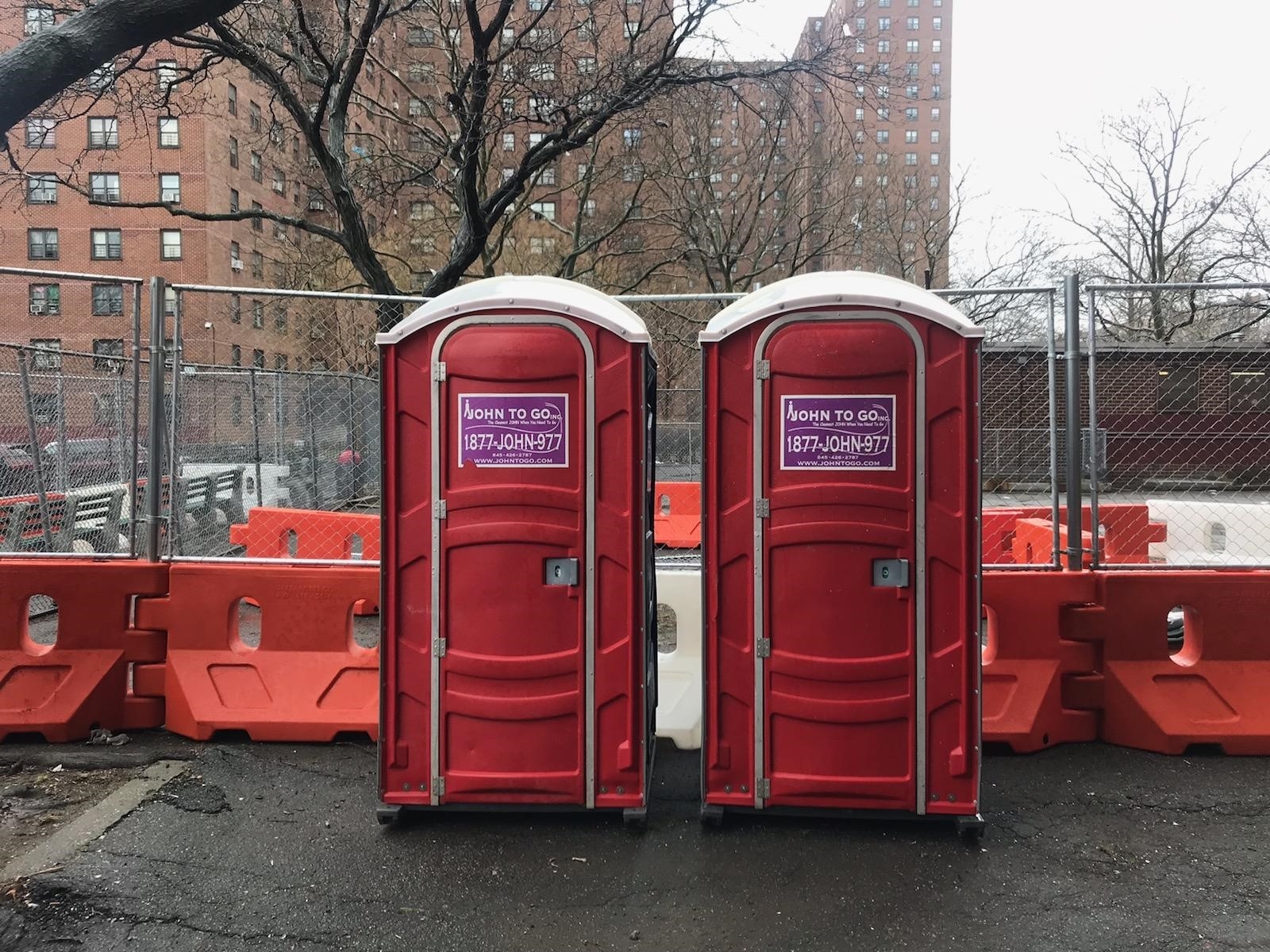 portable toilet rental in Hudson County