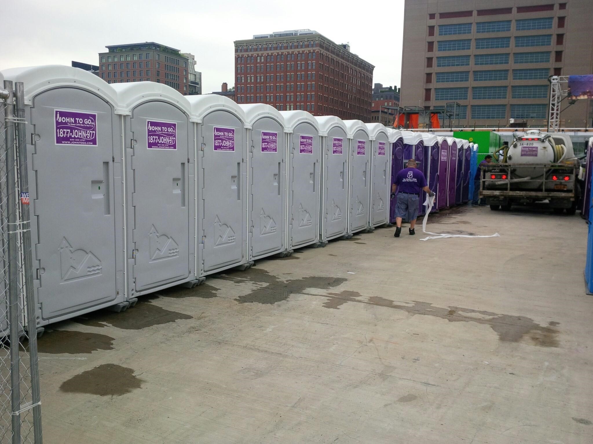 multiple port a potty rental units near Collier County