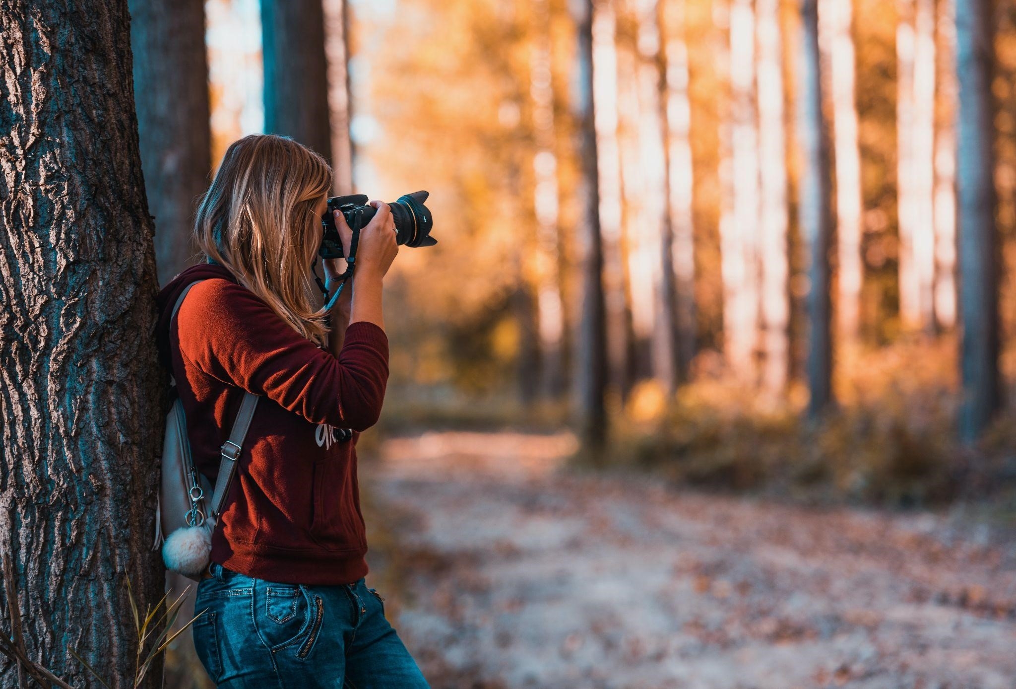 photographer outdoors