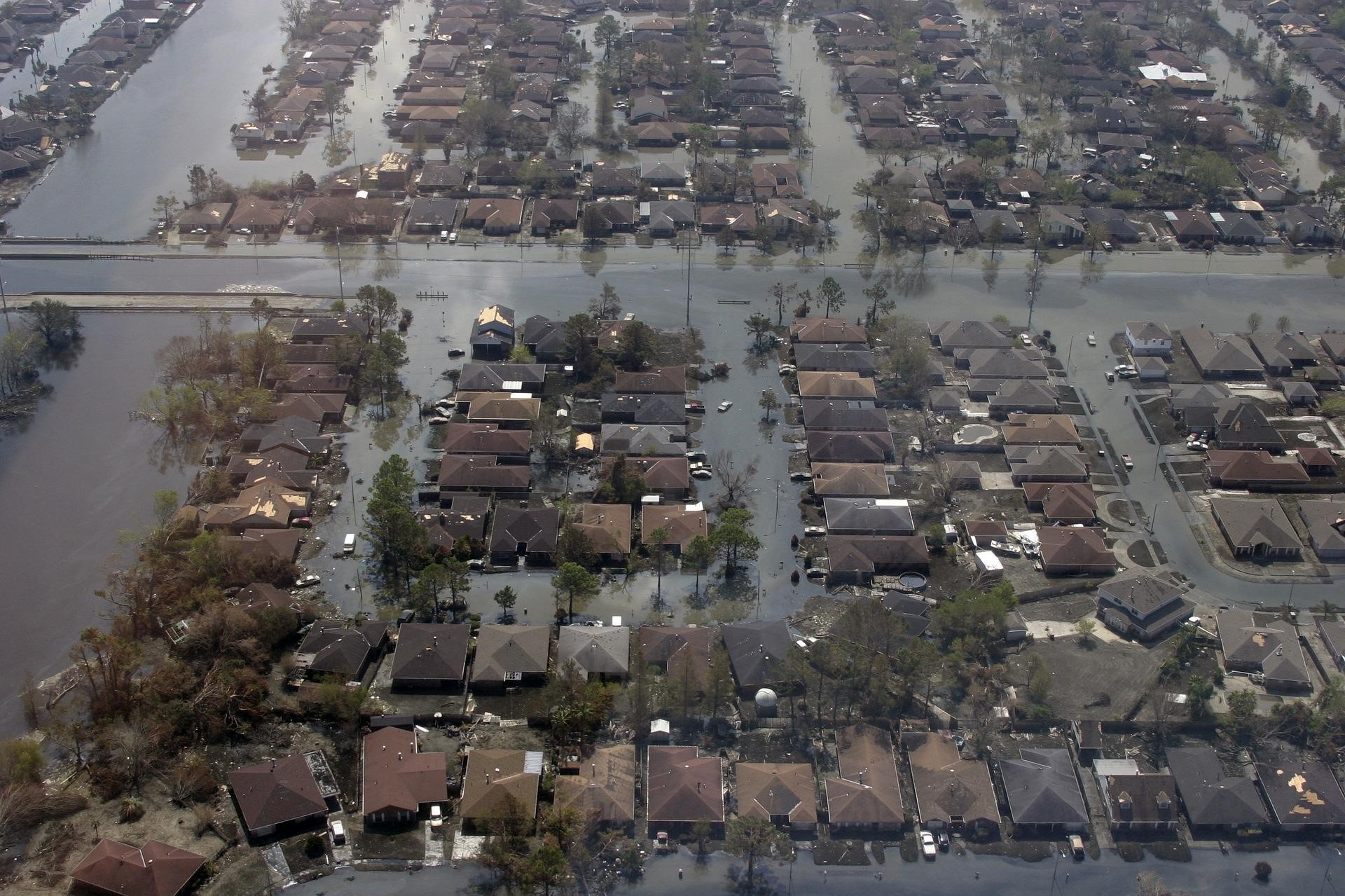 Hurricane Katrina damage