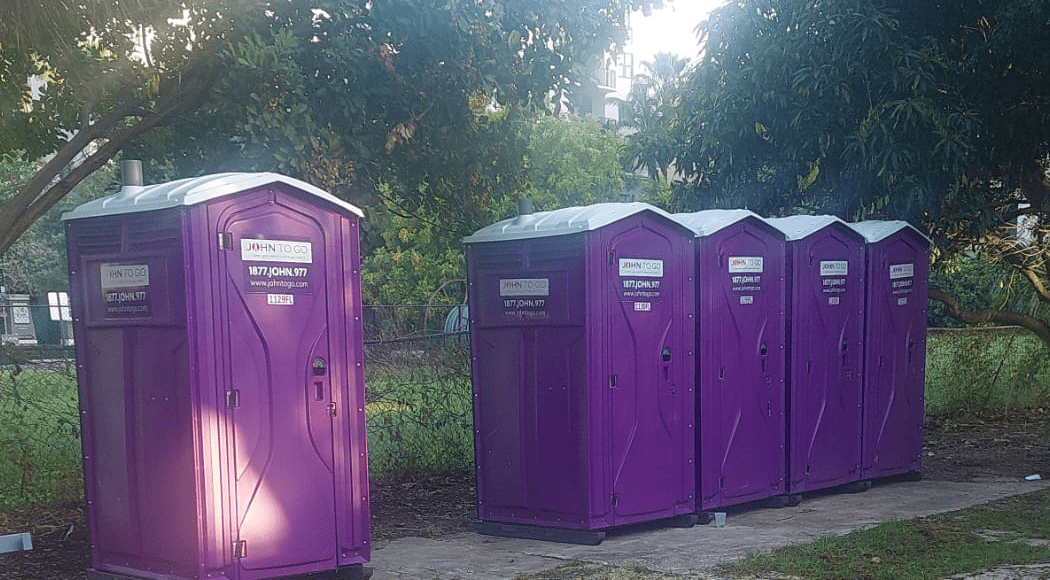 event portable toilet rental