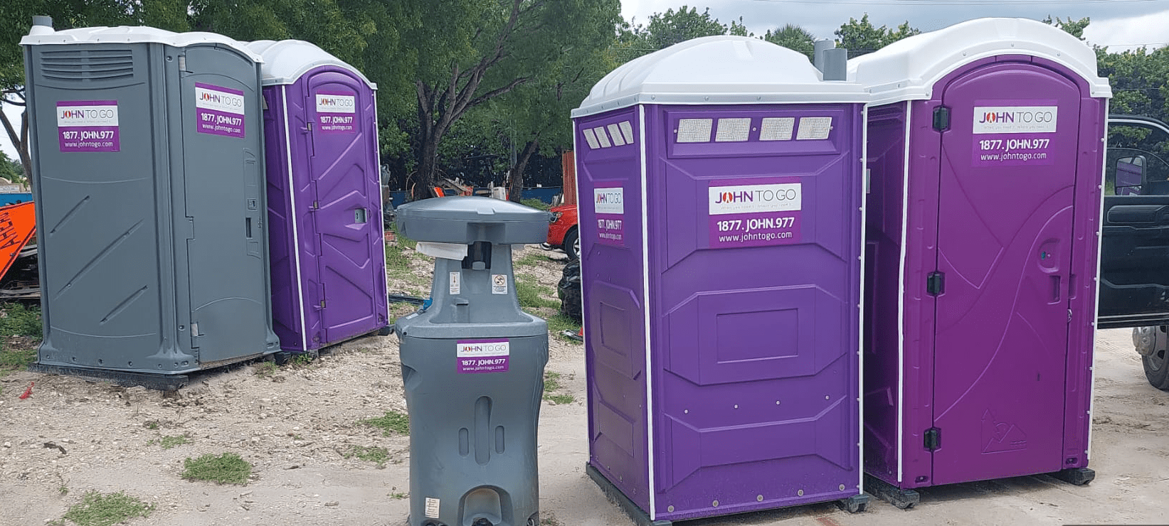 portable restrooms for disaster relief