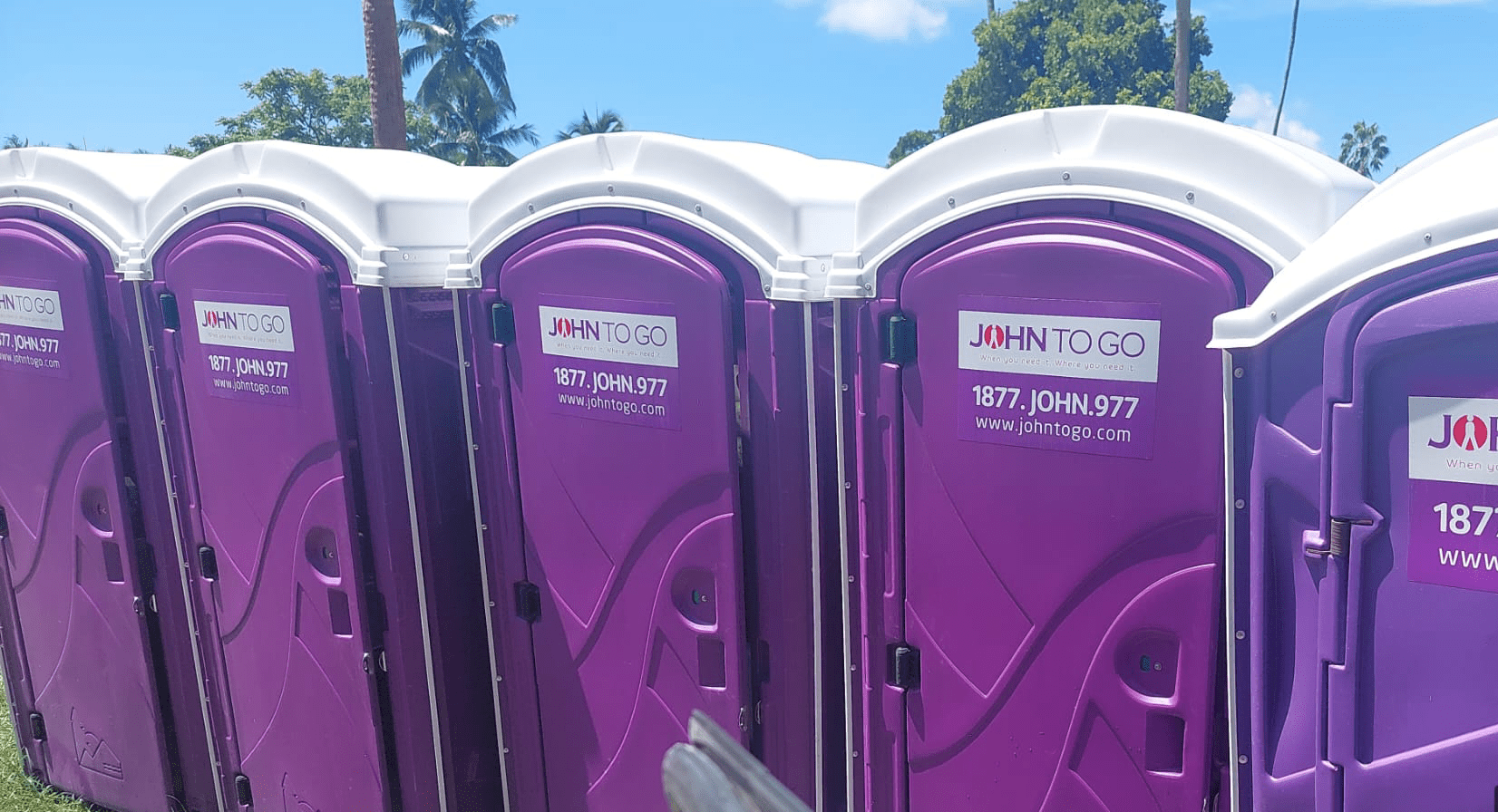 portable toilets for events