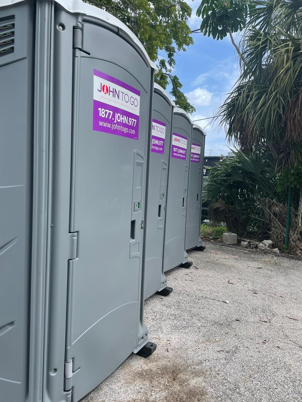 port o potty units