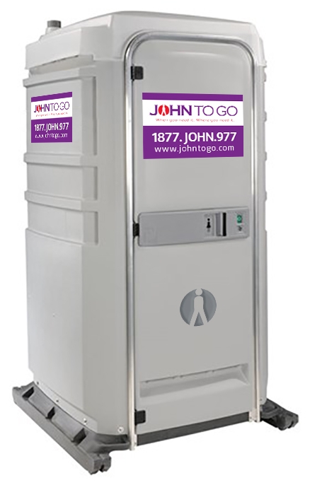 John to Gol deluxe porta potty rental