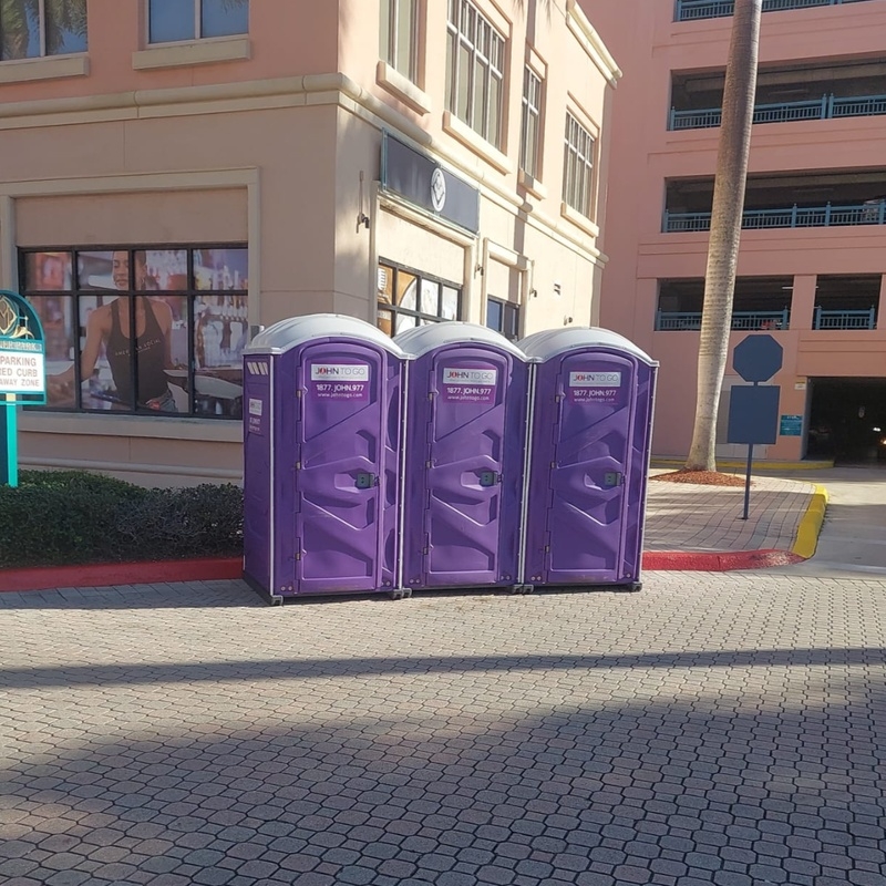 Reliable John to Go porta potty rentals