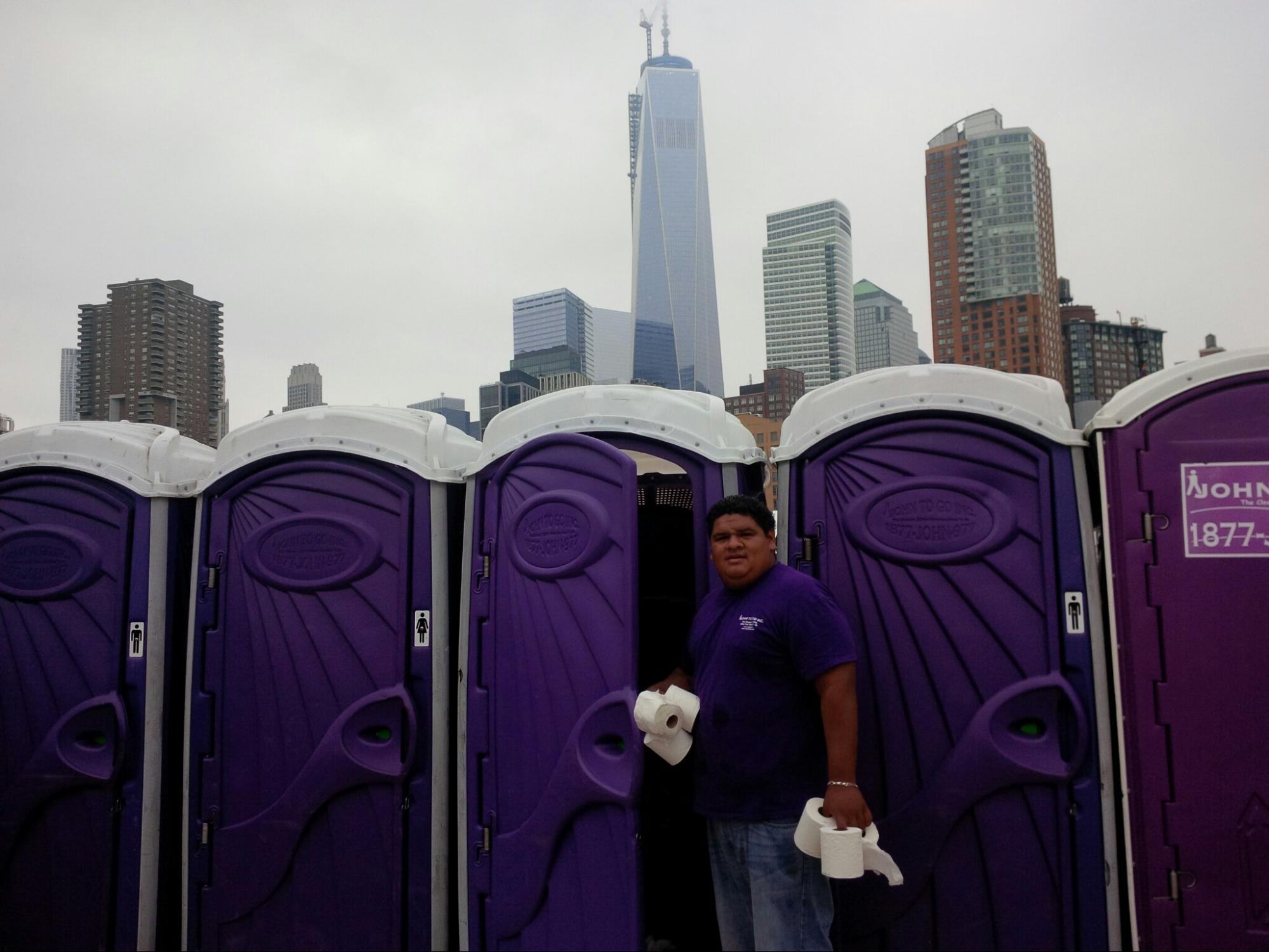 easy porta potty rental service