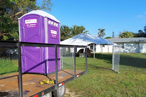delivering outdoor restroom facilities for summer camps