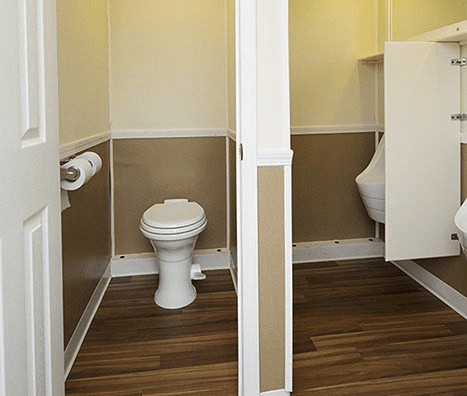 Portable toilet rental services