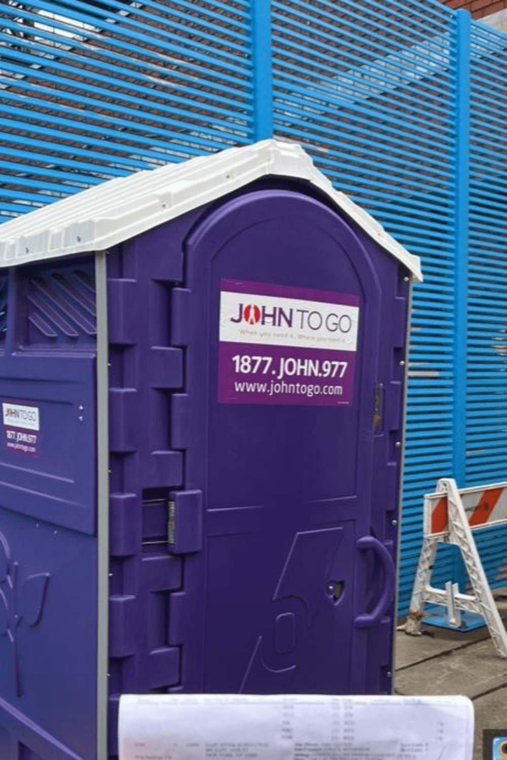 Porta john for construction sites near me