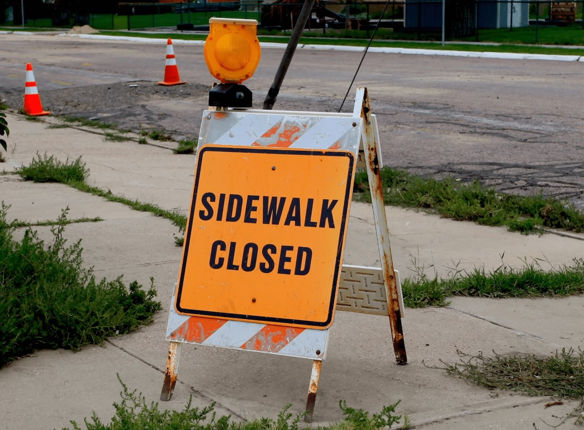 sidewalk construction project in need of porta potties for sidewalk projects sidewalk construction project in need of porta potties for sidewalk projects